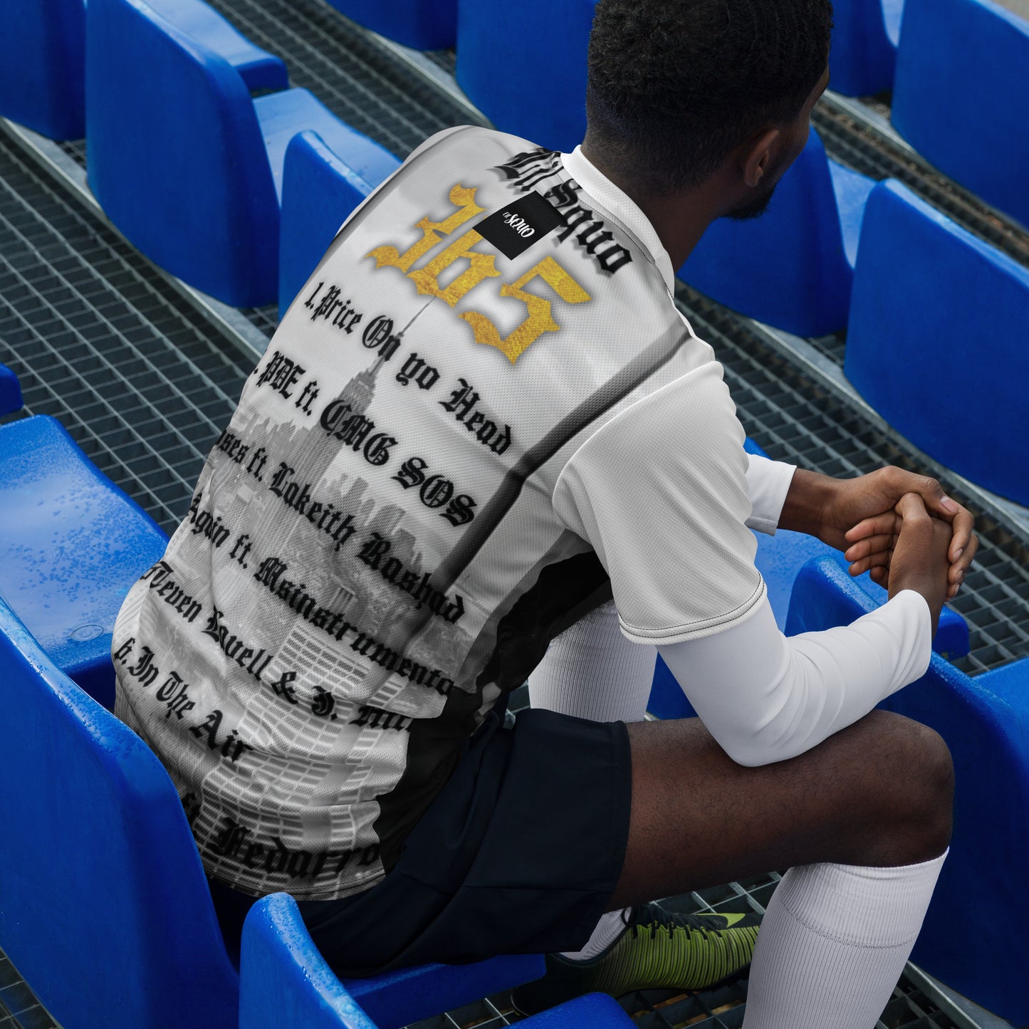 Recycled unisex sports jersey