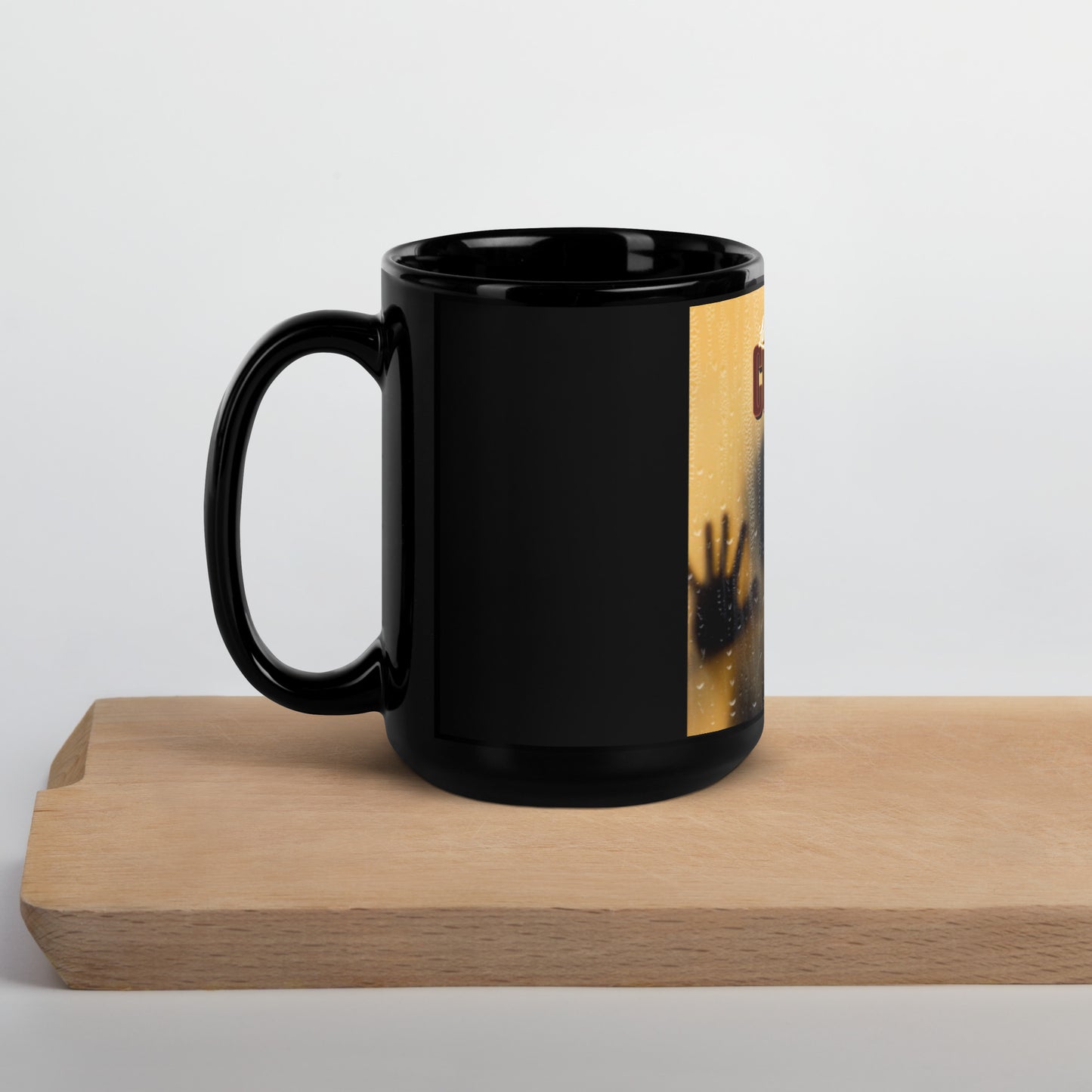 Black Glossy Mug