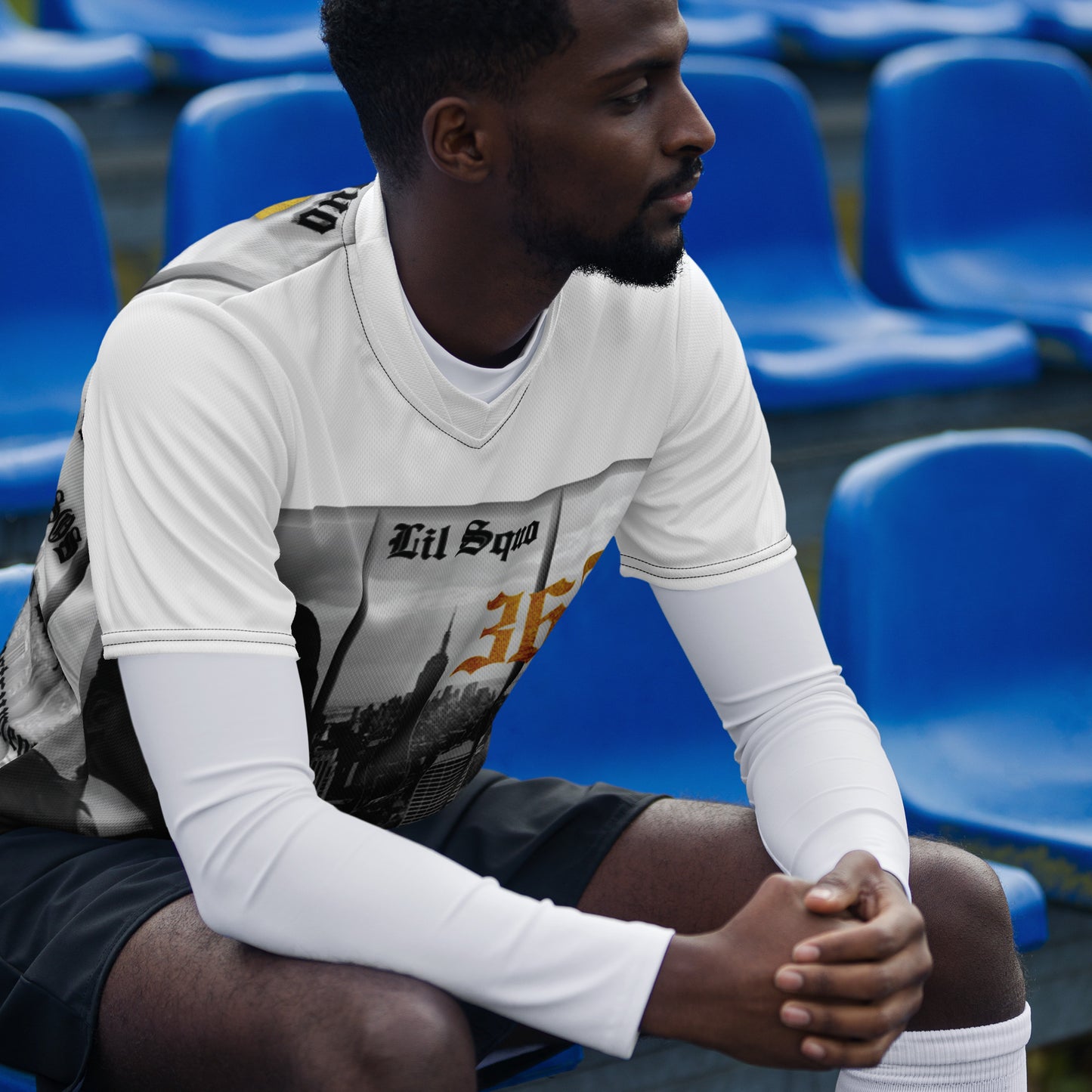 Recycled unisex sports jersey