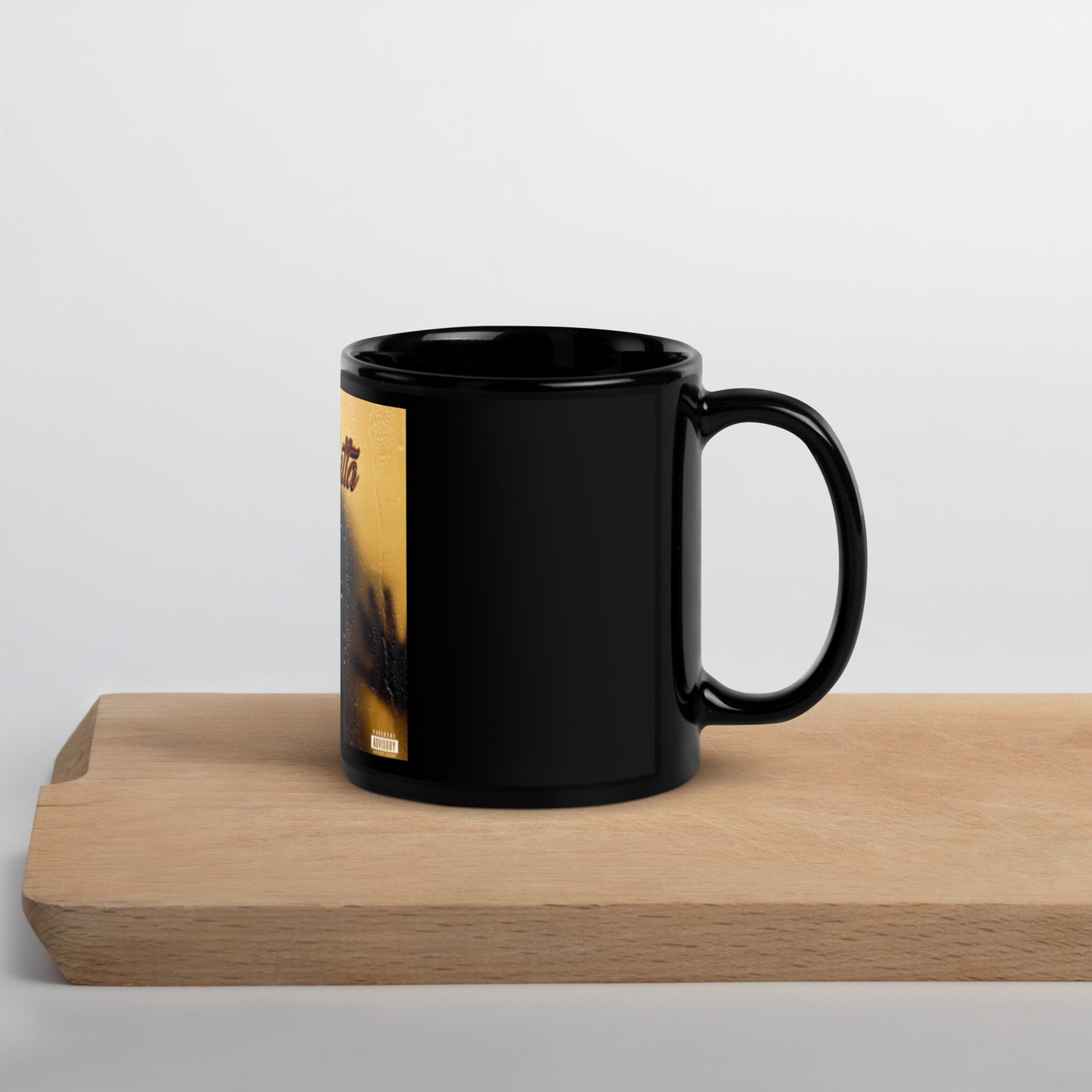 Black Glossy Mug