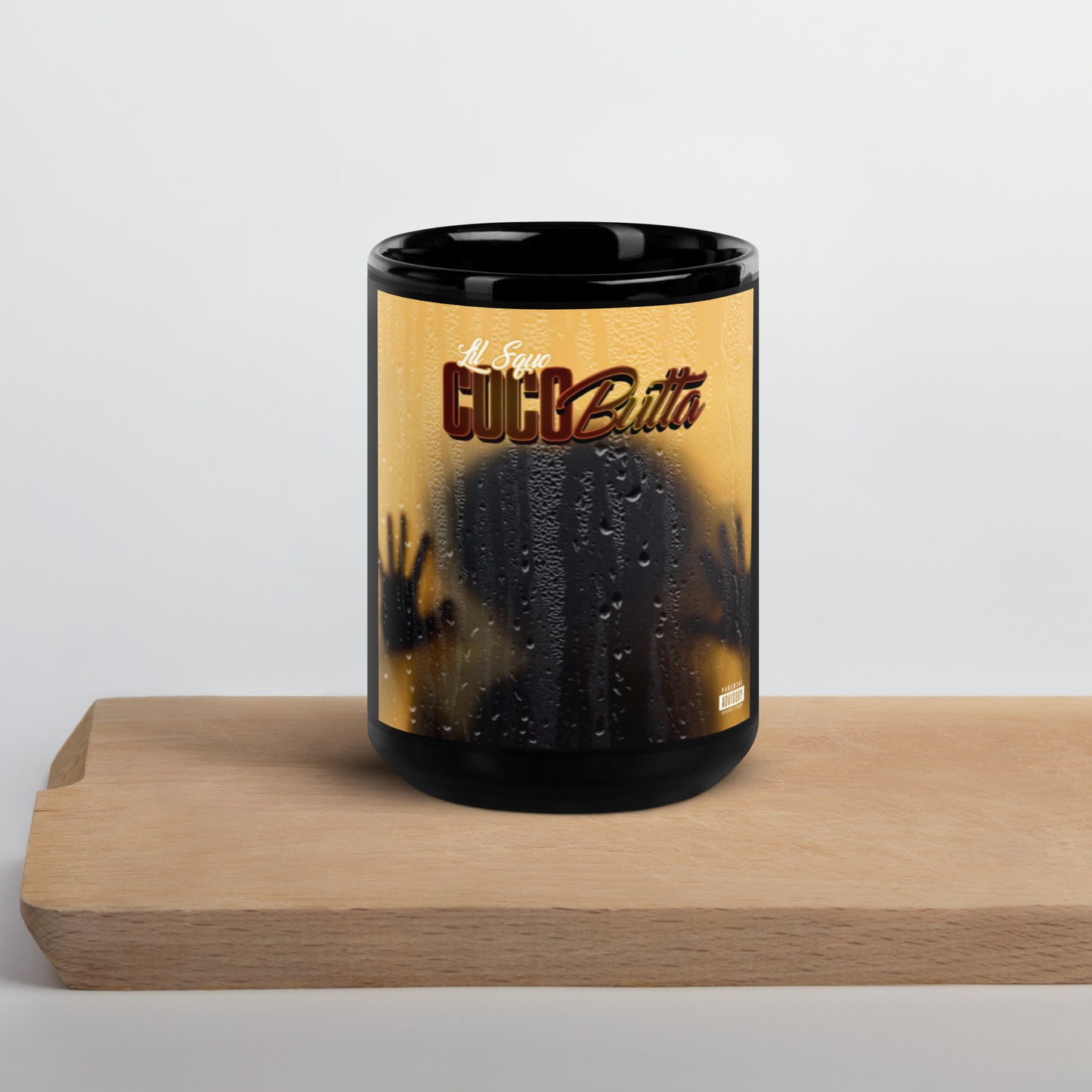 Black Glossy Mug